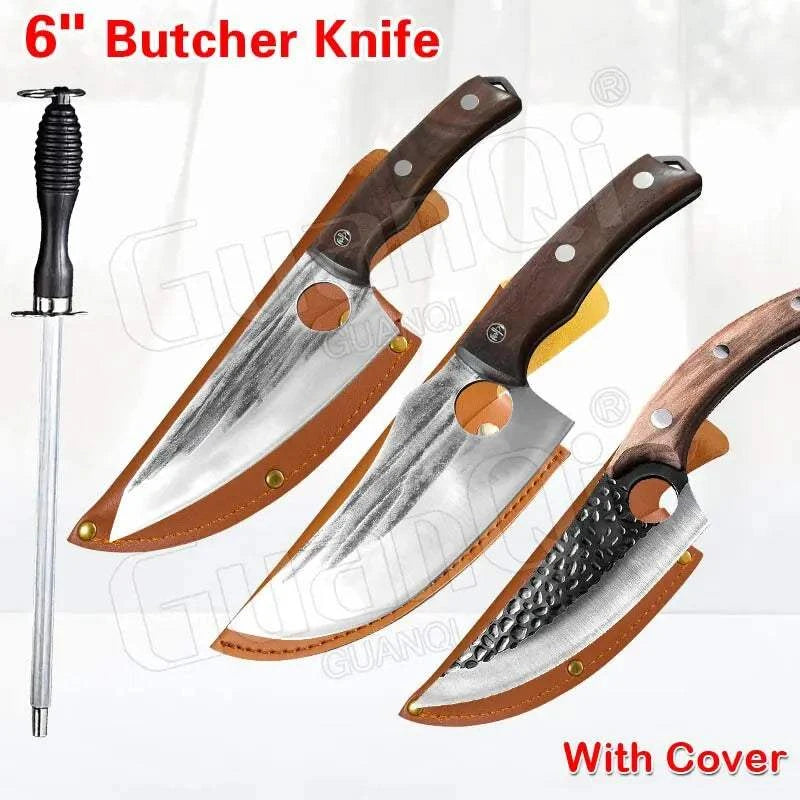 Fish Filleting Knife Stainless Steel Boning Knife 