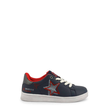 Scarpa sportiva bambino navy con memory foam e inserto stella