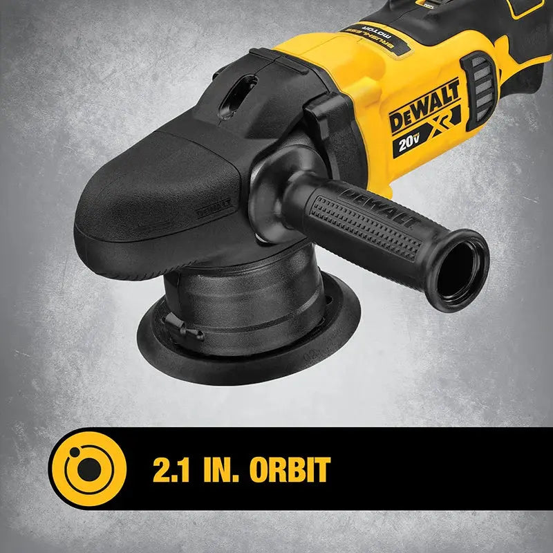 DEWALT DCM848 Lucidatrice orbitale a batteria Velocità variabile Casuale 20V MAX 5 pollici Motore senza spazzole per auto Lucidatrice per ceretta di bellezza - Image #4