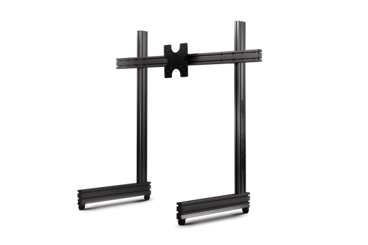 ELITE FREESTANDING SINGLE MONITOR STAND CARBON GREY