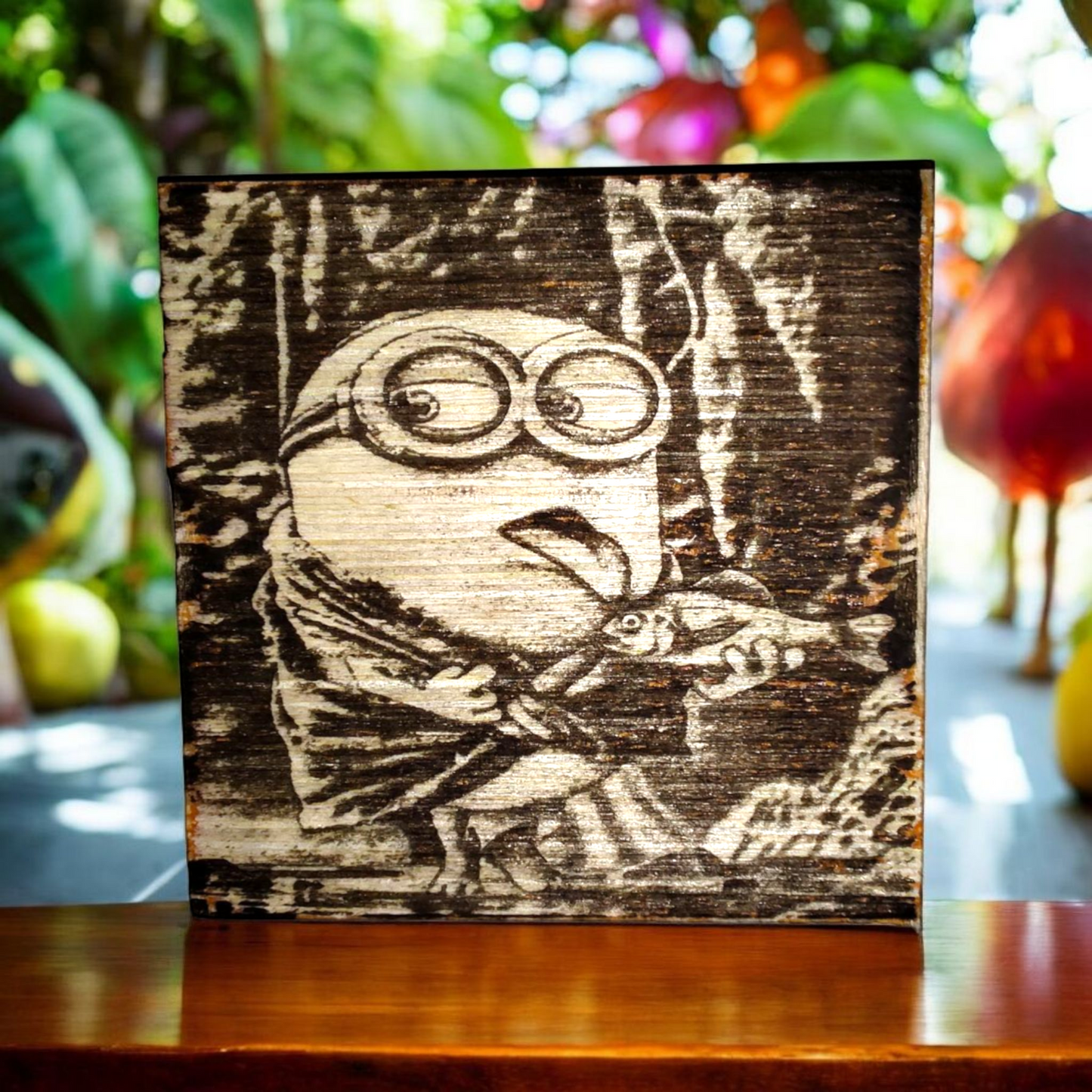 Calamite Artigianali in Legno con Incisioni Fantasy/Dark (Scegli la Tua Preferita)