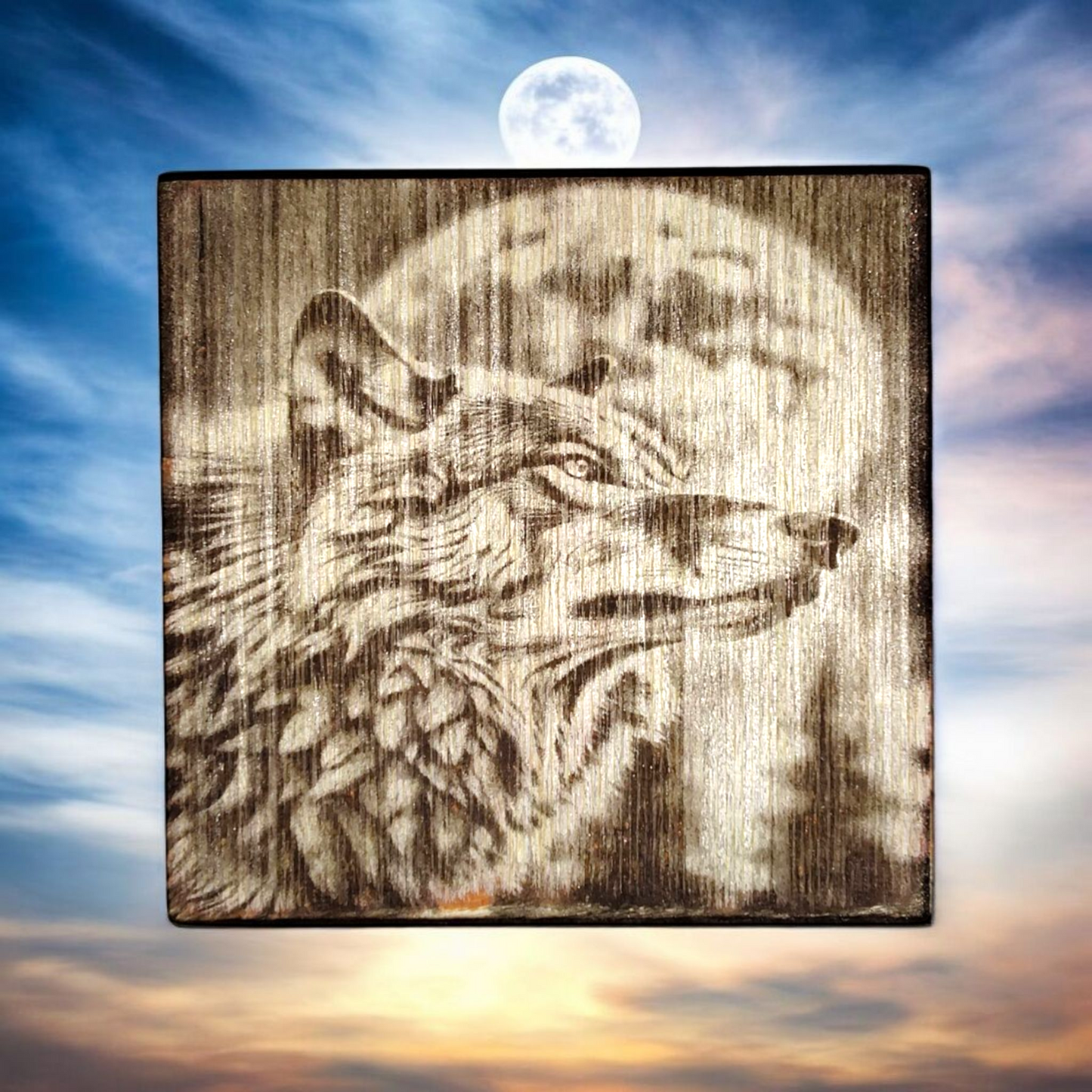 Calamite Artigianali in Legno con Incisioni Fantasy/Dark (Scegli la Tua Preferita)