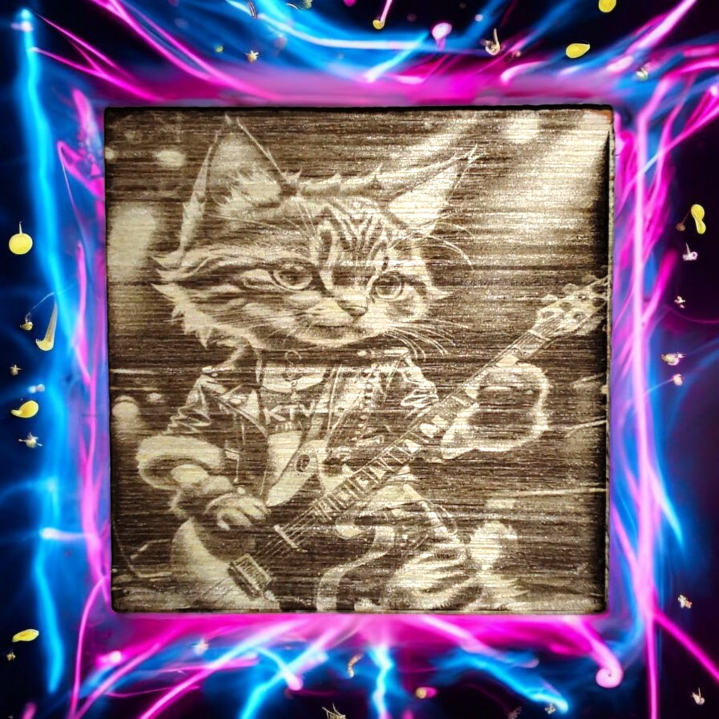 Calamite Artigianali in Legno con Incisioni Fantasy/Dark (Scegli la Tua Preferita)