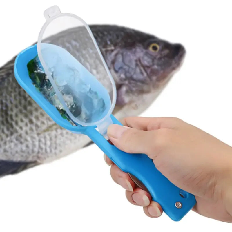 2 In 1 Plastic Fishing Scale Brush Built-in Fish CutterSPECIFICATIONSsupport: dropshippingmaterial: PP+stainless steelUse: Fish Scale ScraperType: Seafood ToolsSize: about 20x5.5cmSeafood Tools Type: Seafood Crackers &amplasticaInterMedia WorldI'M'"World1 Plastic Fishing Scale Brush Built-