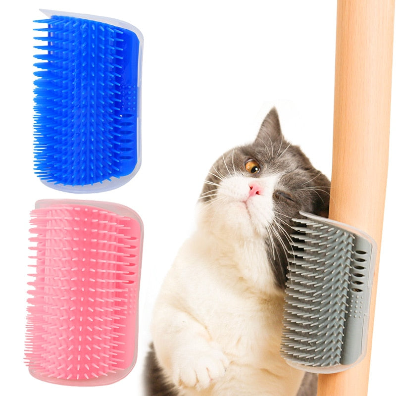 Removable Cat Corner Brush Plastic Pet Comb Kitten Corner Scratching Rubbing Brush Pet Self Grooming Cleaning Brushes Removable Cat Corner Brush Plastic Pet Comb Kitten Corner Scratching Rubbing Brush Pet Self Grooming Cleaning Brushes 