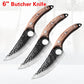 Fish Filleting Knife Stainless Steel Boning Knife Handmade Fishing Knife Kitchen Meat Cleaver Camping Cutter Chef Knives 