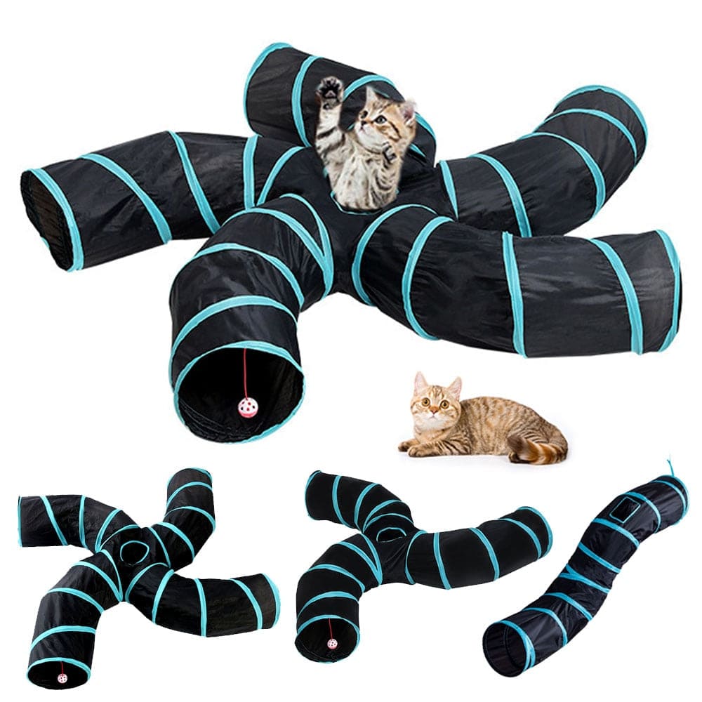 2/3/4/5 Holes Practical Cat TunnelSPECIFICATIONSType: catsToys Type: BallsProduct: cat tunnelOrigin: Mainland ChinaMaterial: ClothFeature 4: tunnel chatFeature 3: pipe for animalsFeature 2: Cat toysF0InterMedia WorldI'M'"World2/3/4/5 Holes Practical Cat Tunnel