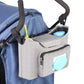Light Weight Large Capacity Kodra Fabric Zipper Baby Diaper Stroller Organizer Bag 