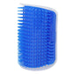 Removable Cat Corner Brush Plastic Pet Comb Kitten Corner Scratching Rubbing Brush Pet Self Grooming Cleaning Brushes 