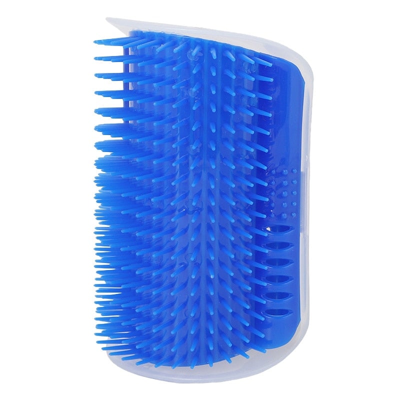 Removable Cat Corner Brush Plastic Pet Comb Kitten Corner Scratching Rubbing Brush Pet Self Grooming Cleaning Brushes 