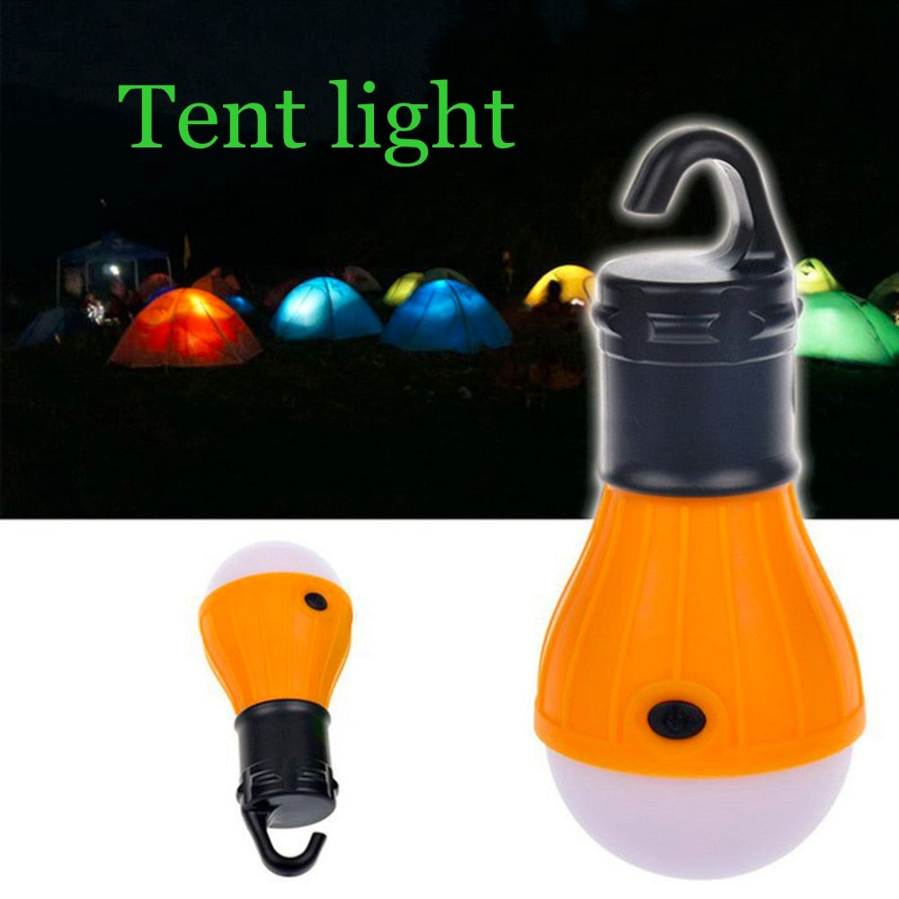 Mini Portable Lantern Emergency light Bulb battery powered camping - InterMedia World