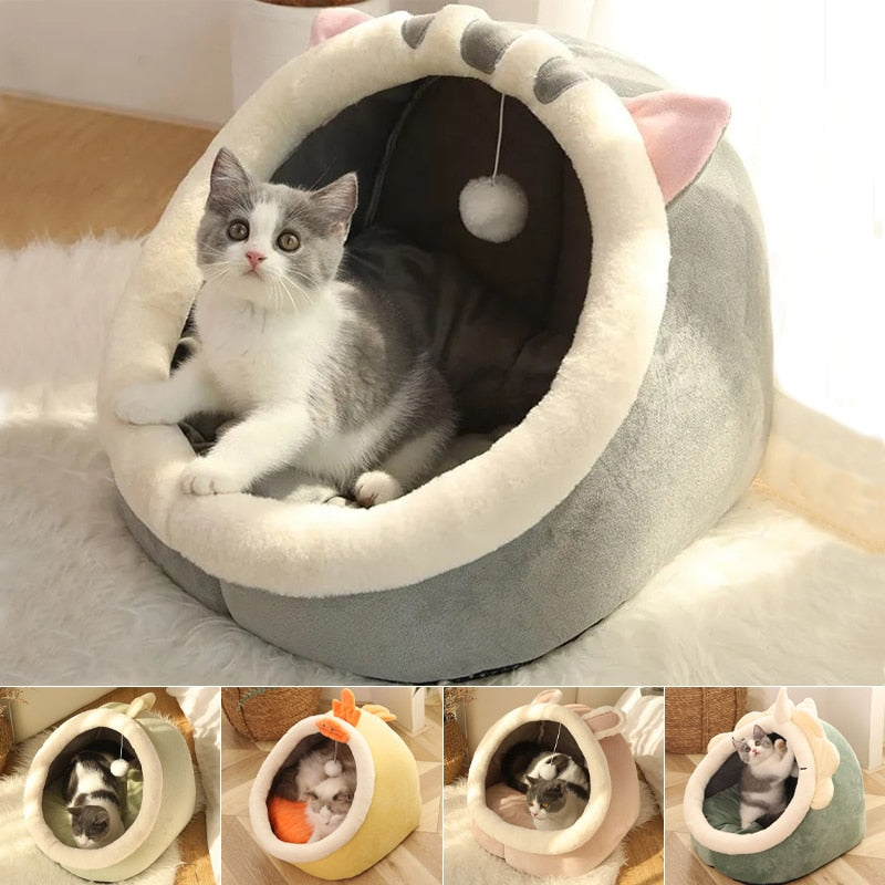 Sweet Cat Bed Warm Pet BasketSPECIFICATIONSType: catsOrigin: Mainland ChinaMaterial: 100% CottonItem Type: BedsItem Type: Cat HouseItem Description: Bed for CatsIs Smart Device: NoCat Bed qualitcucciaIntermedia WorldI'M'"WorldSweet Cat Bed Warm Pet Basket