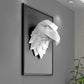 3D Wall Hanging Decoration Eagle Head Animal Figurines Living Room