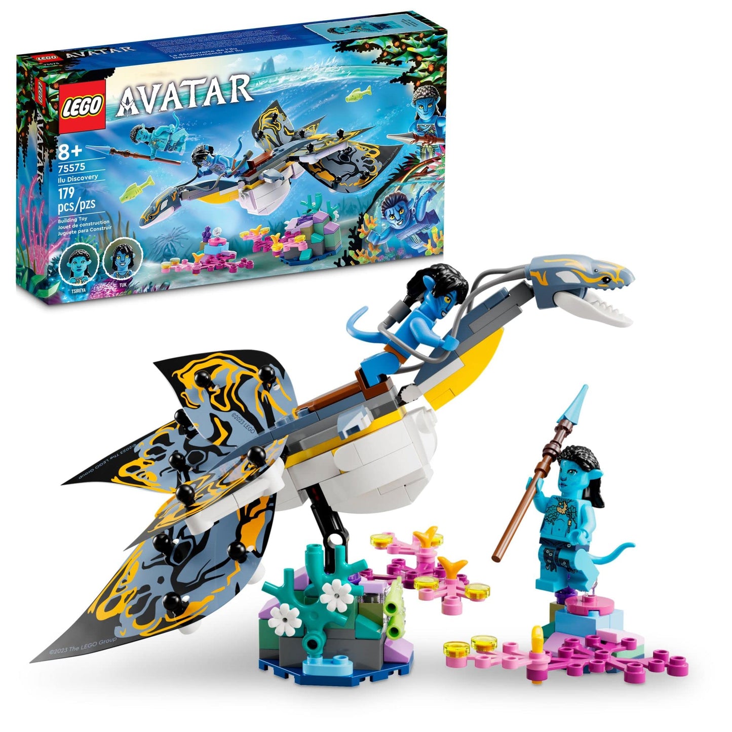 LEGO Avatar Ilu Discovery 75575SPECIFICATIONSWarning: 18+Recommend Age: 12+y,18+,14+yPlastic Type: ABSOrigin: Mainland ChinaModel Number: 75575Material: PlasticGender: UnisexBrand Name: LEGOBlock mattoncino LegoIntermedia WorldI'M'"WorldLEGO Avatar Ilu Discovery 75575