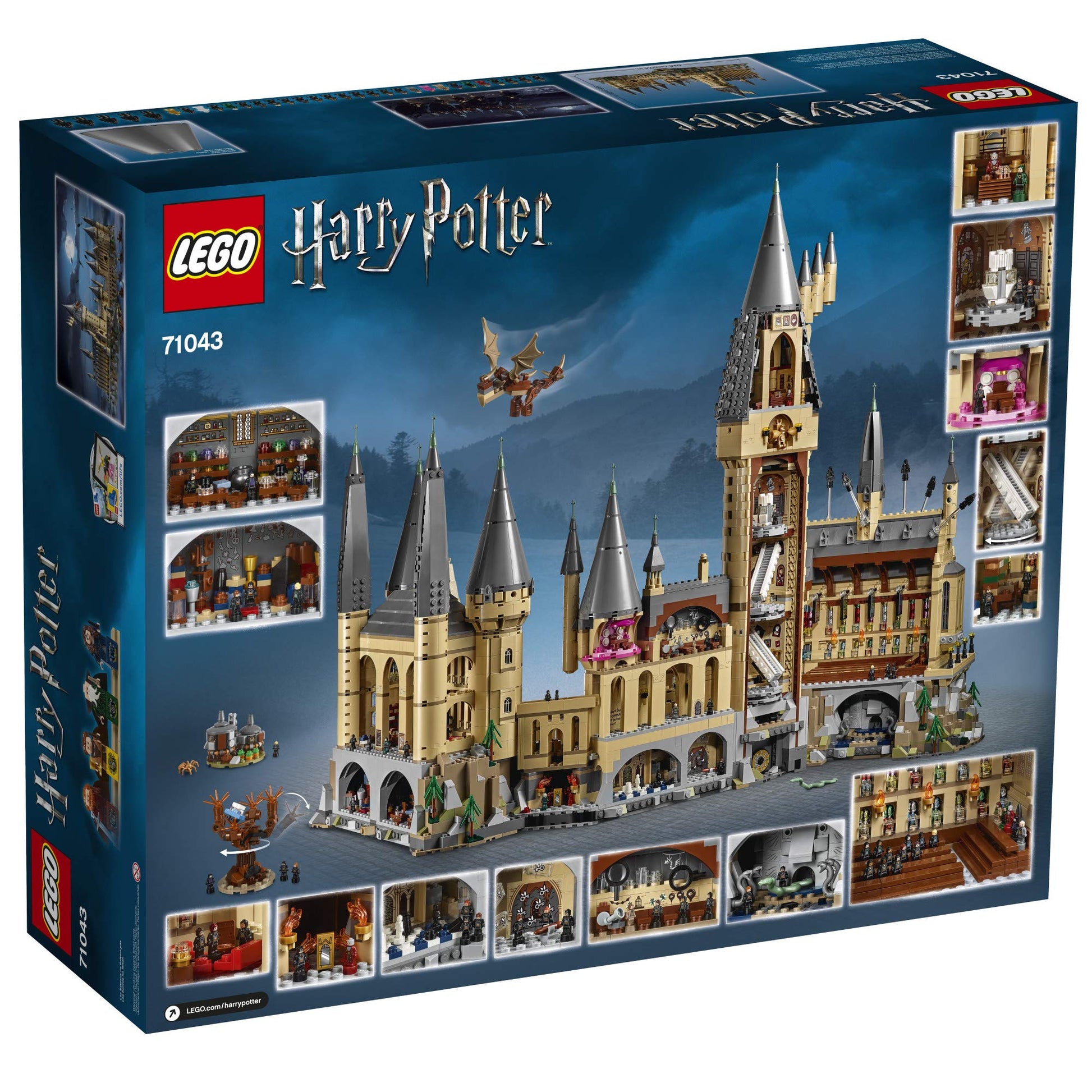 LEGO &amp; Harry Potter Hogwarts Castle 71043SPECIFICATIONSWarning: 16+Recommend Age: 12+y,18+,14+yPlastic Type: ABSOrigin: Mainland ChinaModel Number: 71043Material: PlasticGender: UnisexBrand Name: LEGOBlock mattoncino LegoIntermedia WorldI'M'"WorldLEGO &amp; Harry Potter Hogwarts Castle 71043