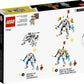 LEGO &amp; Ninjago Zane’s Power Up Mech EVO 71761SPECIFICATIONSWarning: 6+yRecommend Age: 12+yPlastic Type: ABSPlastic Block Shape: Irregular ShapePhysical size: 12cm highPackaging size: 19.1cm x 14.1cm x 4.6cmOrigmattoncino LegoIntermedia WorldI'M'"WorldLEGO &amp; Ninjago Zane’