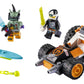 LEGO &amp; NINJAGO Cole’s Speeder Car 71706 Ninja Car Building Kit (52SPECIFICATIONSWarning: 4+Recommend Age: 12+y,18+,14+yPlastic Type: ABSPlastic Block Shape: Self-Locking BricksOrigin: Mainland ChinaModel Number: 71706Material: Plasmattoncino LegoIntermedia WorldI'M'"WorldSpeeder Car 71706 Ninja Car Building Kit (52 Pieces)