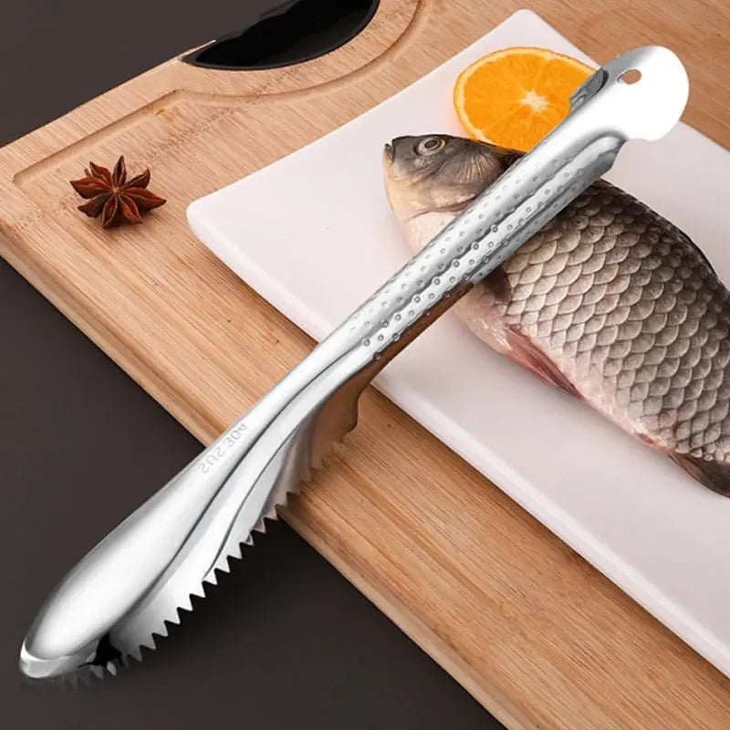 Stainless Steel Fish Scale Remover Cleaner Kitchen Fish Scaler Fish Skin Graters Cleaning Peeler for Kitchen Fish Cleaning Tools Stainless Steel Fish Scale Remover Cleaner Kitchen Fish Scaler Fish Skin Graters Cleaning Peeler for Kitchen Fish Cleaning Tools 